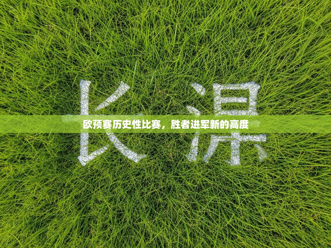欧预赛历史性比赛，胜者进军新的高度